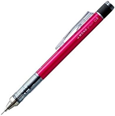 Tombow Mechanical Pencil MONO graph 0.5, 0.5mm, Pink, SH-MG81, Set of 5