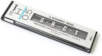 uni Mitsubishi Pencil Mechanical Pencil Lead Refill Hi-uni 0.5mm H, HU05300H