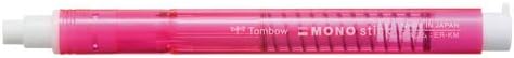 Tombow, Pen-Style Eraser, MONO stick, Pink, JCC-121C, Set of 10