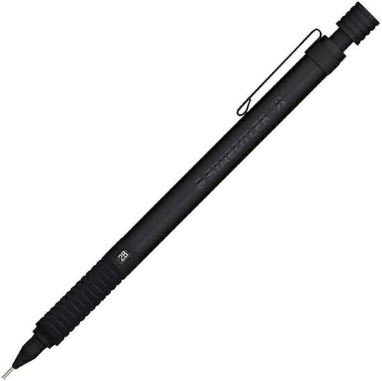 STAEDTLER All Black Series Drafting Mechanical Pencil, 0.3mm, 925 35-03B, Set of 3