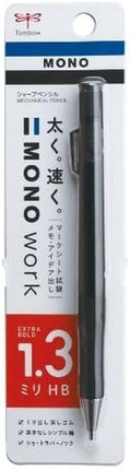 Tombow Mechanical Pencil for Mark Sheets, MONO work, 1.3mm, Smoke, DPB-151B, Set of 5