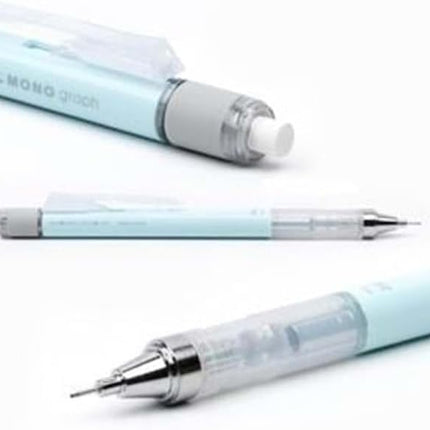 Tombow Mechanical Pencil MONO graph 0.5 Pastel Color, 0.5mm, Ice Blue, DPA-136A
