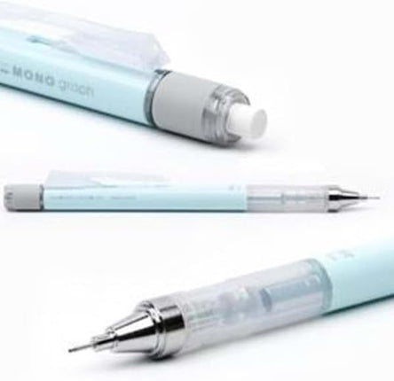 Tombow Mechanical Pencil MONO graph 0.5 Pastel Color, 0.5mm, Ice Blue, DPA-136A