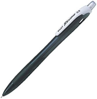 PILOT Mechanical Pencil RexGrip, 0.5mm, Black, HRG-10R-B5, Set of 10