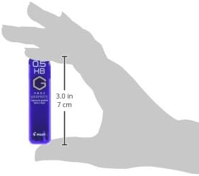 PILOT Mechanical Pencil Lead Refill neox GRAPHITE 0.5mm HB, HRF5G-20-HB