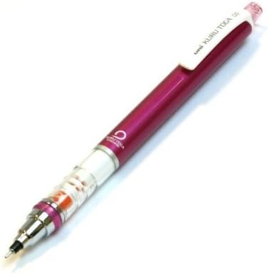 uni Mitsubishi Pencil Mechanical Pencil, Kuru Toga Standard Model, 0.5mm, Pink, M5-450 1P, M54501P.13, Set of 3