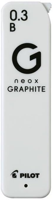 PILOT Mechanical Pencil Lead Refill neox GRAPHITE 0.3mm B, HRFG-03-B