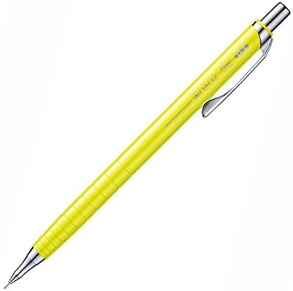 Pentel Mechanical Pencil Orenz 0.3mm, Yellow, XPP503-G, Set of 5