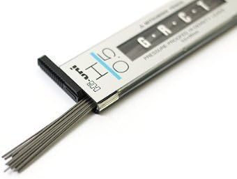 uni Mitsubishi Pencil Mechanical Pencil Lead Refill Hi-uni 0.5mm H, HU05300H