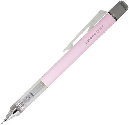 Tombow Mechanical Pencil MONO graph 0.5 Pastel Color, 0.5mm, Sakura Pink, DPA-136E