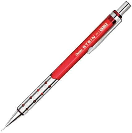 Pentel Mechanical Pencil Stein 0.3mm, Red, P313-CB, Set of 2