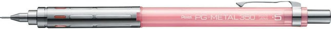 Pentel Mechanical Pencil PG-METAL350 0.5mm, Clear Pink, PG315-TP