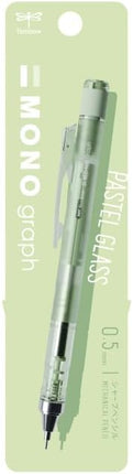 Tombow Mechanical Pencil MONO graph 0.5 Limited Pastel Color, 0.5mm, Grass Green, DPA-149C