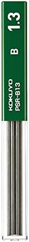 KOKUYO Mechanical Pencil Lead Refill 1.3mm B, Packed, PSR-B13-1P, Set of 10