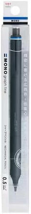 Tombow Mechanical Pencil MONO graph fine 0.5, 0.5mm, Black, DPA-112B, Set of 3