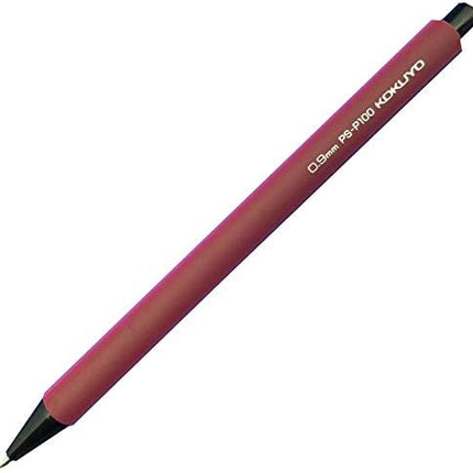 KOKUYO Mechanical Pencil Enpitsu Sharp, 0.9mm Wine Red, PS-P100DR-1P, Set of 4