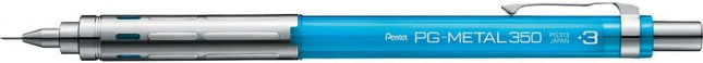 Pentel Mechanical Pencil PG-METAL350 0.3mm, Clear Blue, PG313-TS