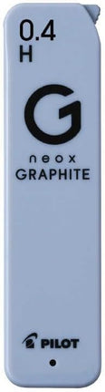 PILOT Mechanical Pencil Lead Refill neox GRAPHITE 0.4mm H, HRFG-04-H