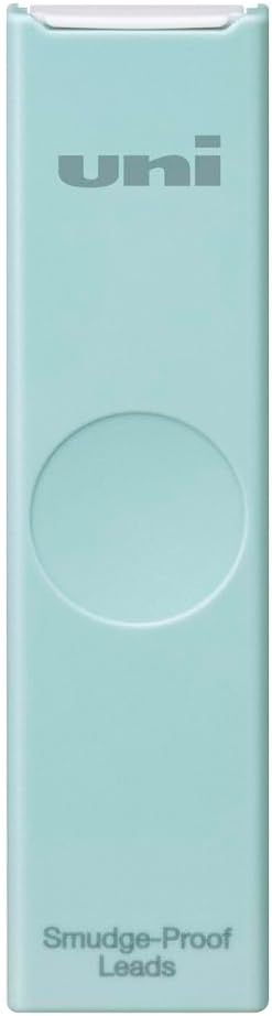 uni Mitsubishi Pencil Mechanical Pencil Lead Refill uni Color Case Aqua 0.5mm HB, ULSF05HB.32, Set of 10