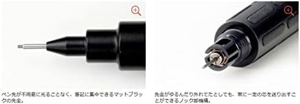 Pentel Mechanical Pencil Graph 1000 For Pro 0.5mm, Black, XPG1005-1N, Packed, Set of 3