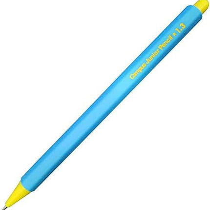 KOKUYO Mechanical Pencil Campus Junior Pencil, 1.3mm Blue PS-C101B-1P, Set of 4