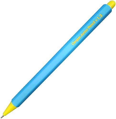 KOKUYO Mechanical Pencil Campus Junior Pencil, 1.3mm Blue PS-C101B-1P, Set of 7