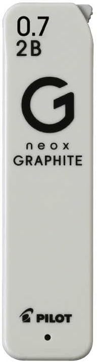 PILOT Mechanical Pencil Lead Refill neox GRAPHITE 0.7mm 2B, HRFG-07-2B