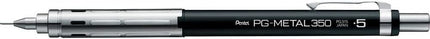 Pentel Mechanical Pencil PG-METAL350 0.5mm, Black, PG315-A