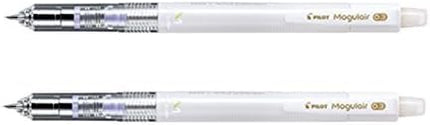 PILOT Mechanical Pencil Mogulair, 0.3mm, White, HFMA-50R3-W, Set of 2