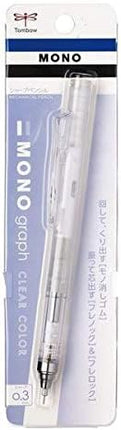 Tombow Mechanical Pencil MONO graph 0.3 Clear Color, 0.3mm, Clear, DPA-139A