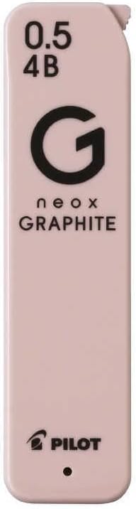 PILOT Mechanical Pencil Lead Refill neox GRAPHITE 0.5mm 4B, HRFG-05-4B