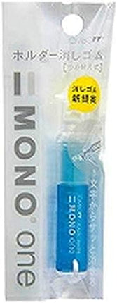 Tombow, Eraser, MONO One, Blue, Packed, JCB-111B, Set of 10