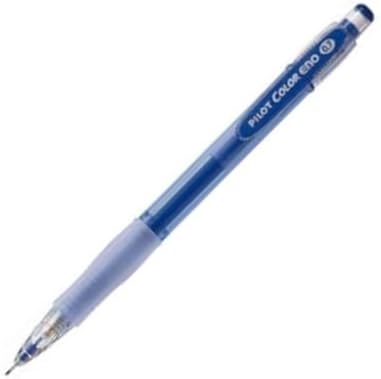 PILOT Color Mechanical Pencil Color Eno, 0.7mm, Blue, HCR-12R-L7, Set of 10