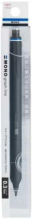 Tombow Mechanical Pencil MONO graph fine 0.3, 0.3mm, Black, DPA-111B, Set of 3