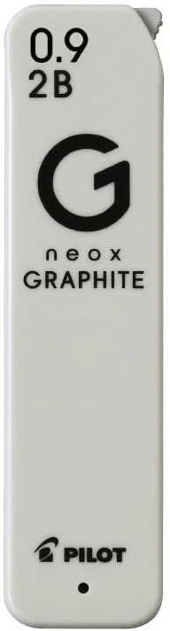 PILOT Mechanical Pencil Lead Refill neox GRAPHITE 0.9mm 2B, HRFG-09-2B