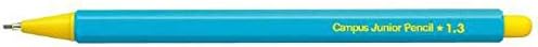 KOKUYO Mechanical Pencil Campus Junior Pencil, 1.3mm Blue (Individually Packaged) PS-C101B-1P, Set of 3