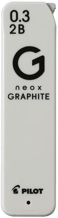 PILOT Mechanical Pencil Lead Refill neox GRAPHITE 0.3mm 2B, HRFG-03-2B
