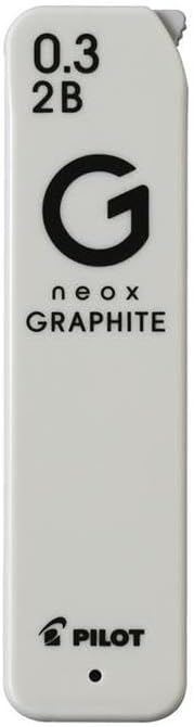 PILOT Mechanical Pencil Lead Refill neox GRAPHITE 0.3mm 2B, HRFG-03-2B