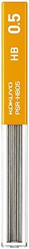 KOKUYO Mechanical Pencil Lead Refill 0.5mm HB, Packed, PSR-HB05-1P, Set of 10