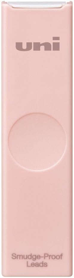 uni Mitsubishi Pencil Mechanical Pencil Lead Refill uni Color Case Pink 0.5mm HB, ULSF05HB.13, Set of 10
