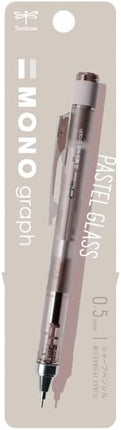 Tombow Mechanical Pencil MONO graph 0.5 Limited Pastel Color, 0.5mm, Glass Brown, DPA-149B