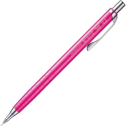 Pentel Mechanical Pencil Orenz 0.2mm, Pink, XPP502-P, Set of 5