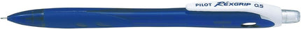 PILOT Mechanical Pencil RexGrip, 0.5mm, Blue, 10 Pieces, HRG100R10L