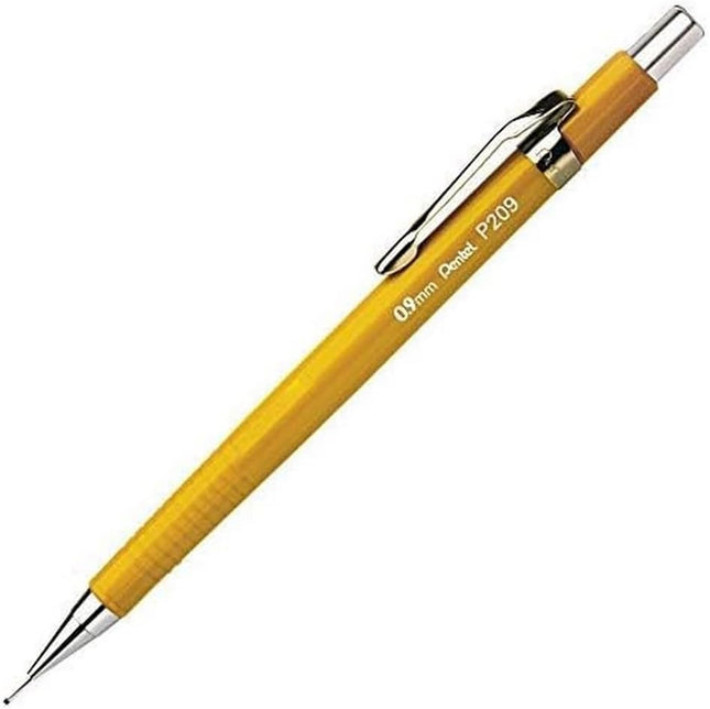 Pentel Mechanical Pencil Kitera P209 0.9mm, Yellow, P209-GKS