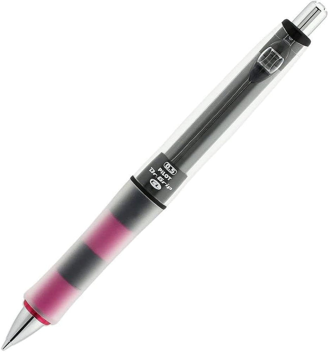 PILOT Mechanical Pencil Dr.Grip CL PlayBorder, 0.5mm, Black & Pink, HDGCL-50R-PBP, Set of 5