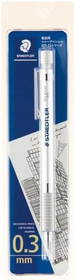 STAEDTLER Silver Series Drafting Mechanical Pencil 925 25, 0.3mm, 92525 03BK