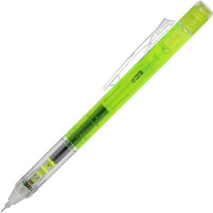 Tombow Mechanical Pencil MONO graph 0.5 Clear Color, 0.5mm, Clear Lime, DPA-138C
