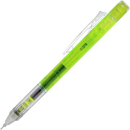 Tombow Mechanical Pencil MONO graph 0.5 Clear Color, 0.5mm, Clear Lime, DPA-138C
