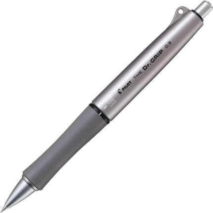 PILOT Mechanical Pencil THE Dr.GRIP, 0.3mm, Gun Metallic, HTDG-13-GM