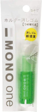 Tombow, Eraser, MONO One, Green, Packed, JCB-111D, Set of 4